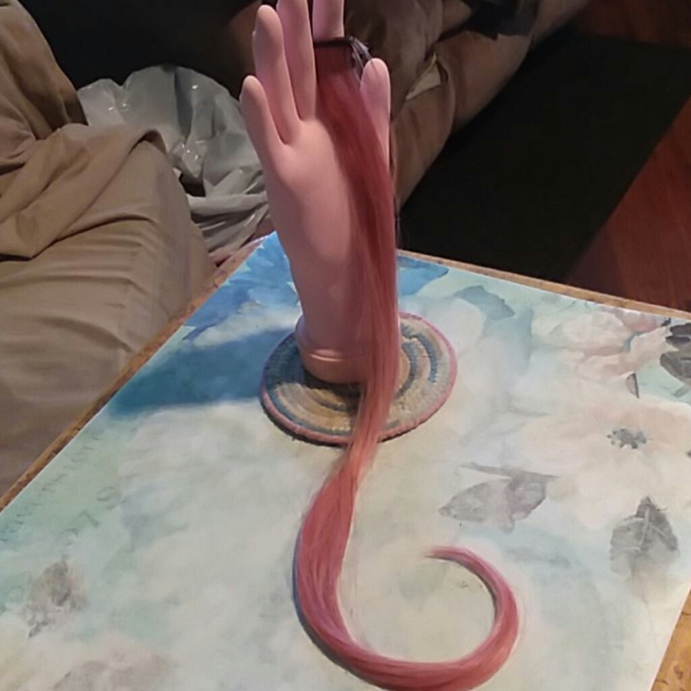 PINK Human Hair Extension